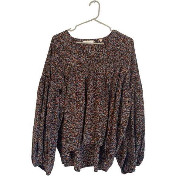 Doen Savona Top in Black Saint Claude Paisley - Picture 3 of 7